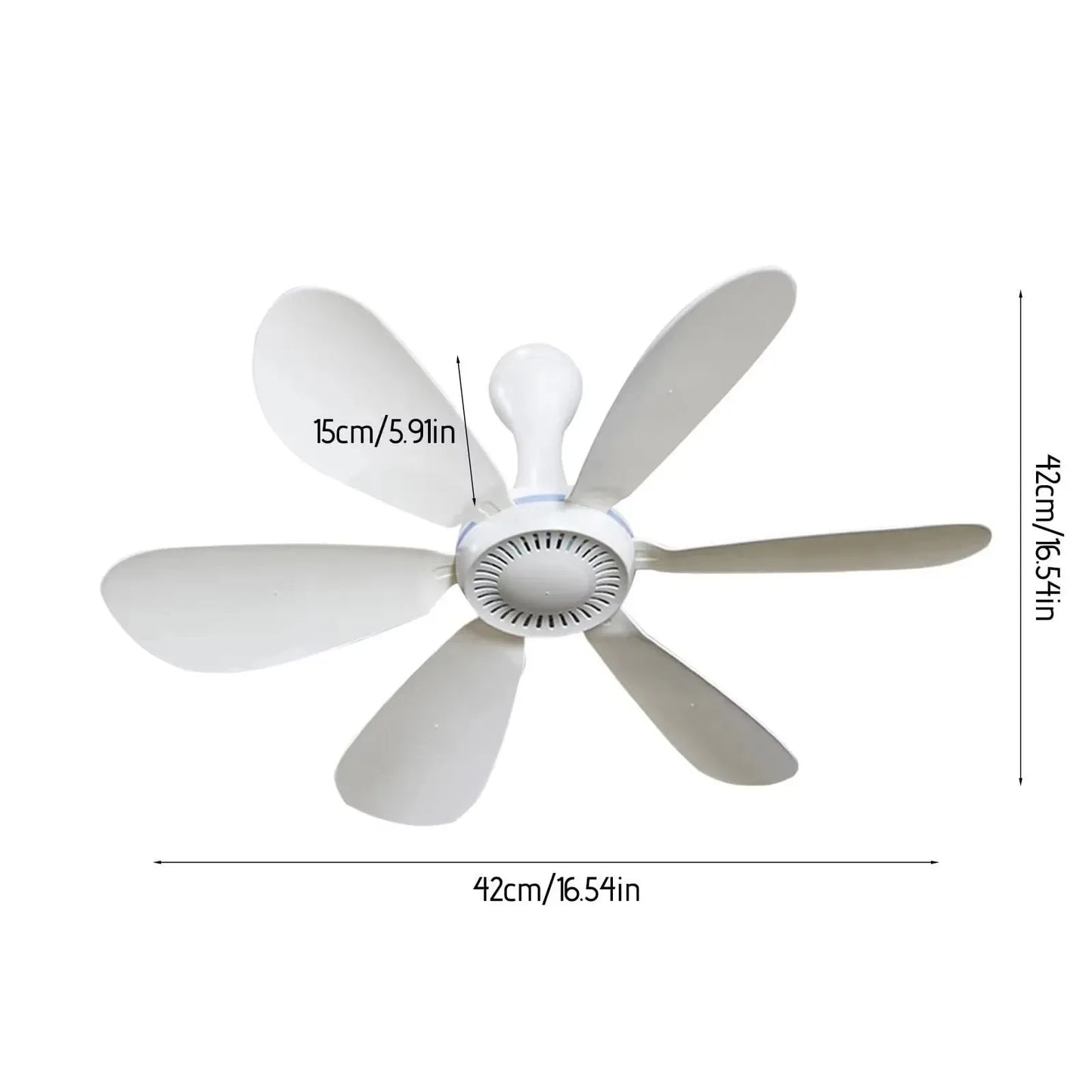 USB Ceiling Fan With Remote Control