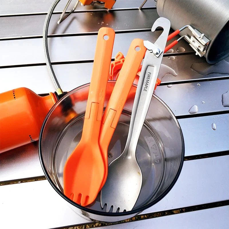 Ultralight Titanium Cup & Spork Set