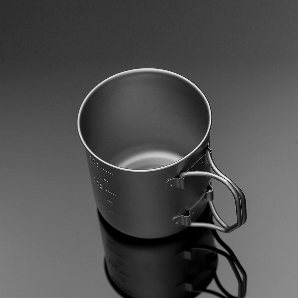 Ultralight Titanium Cup & Spork Set