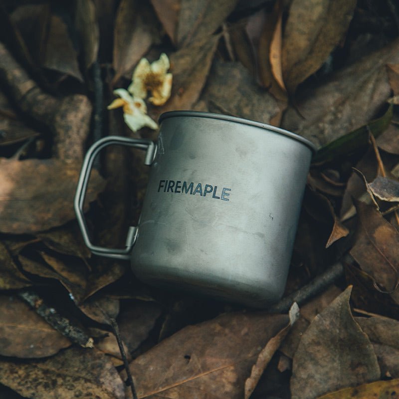 Ultralight Titanium Cup & Spork Set