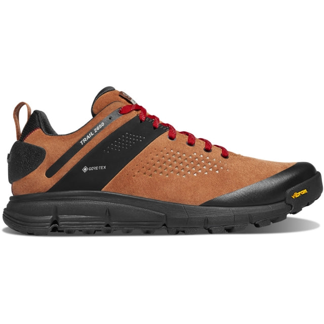 Men's Trail 2650 Suede Brown/Red GTX