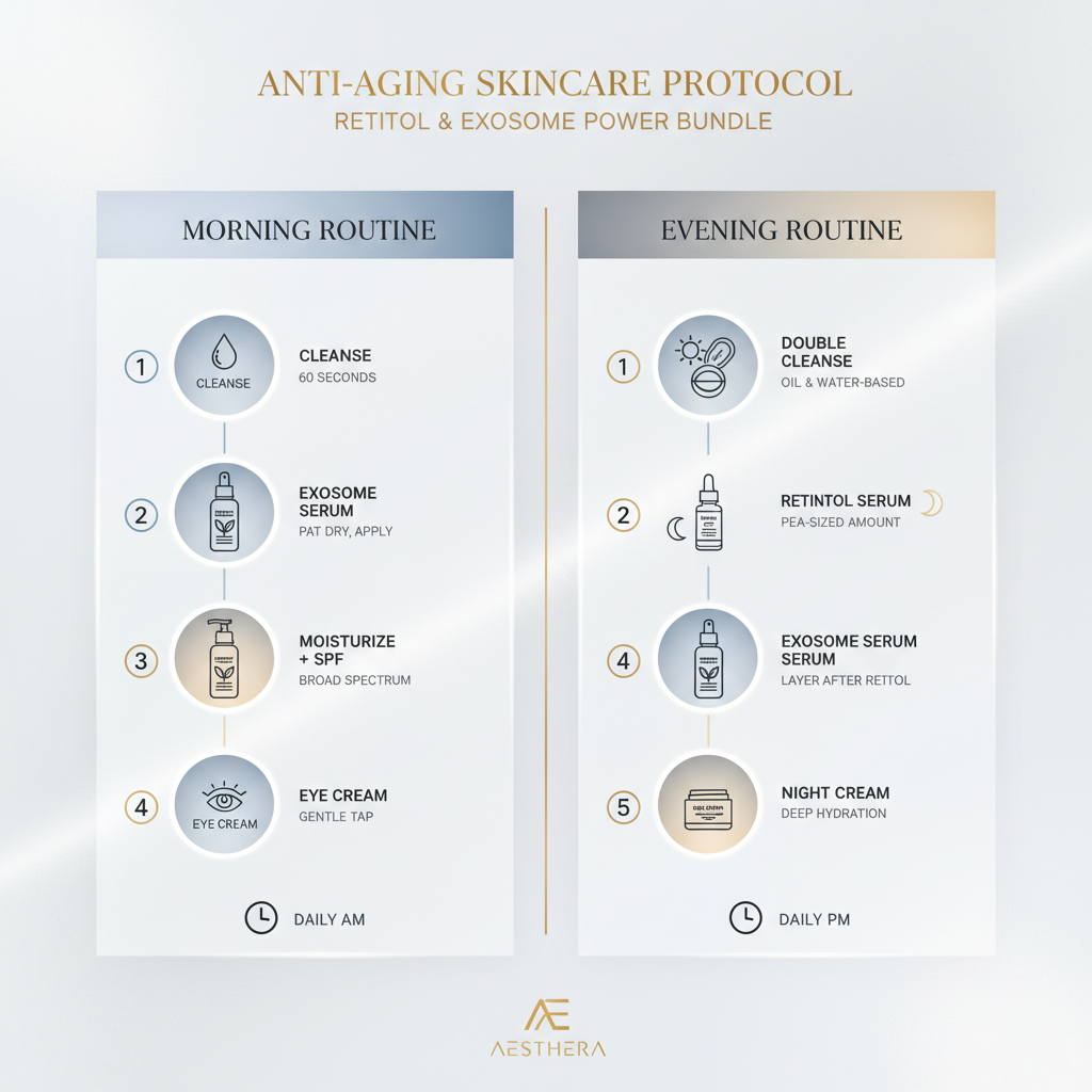 Anti-Aging Bundle - Retinol & Exosome Power Trio
