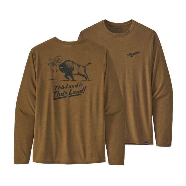 Men's L/S Cap Cool Daily Graphic Shirt
