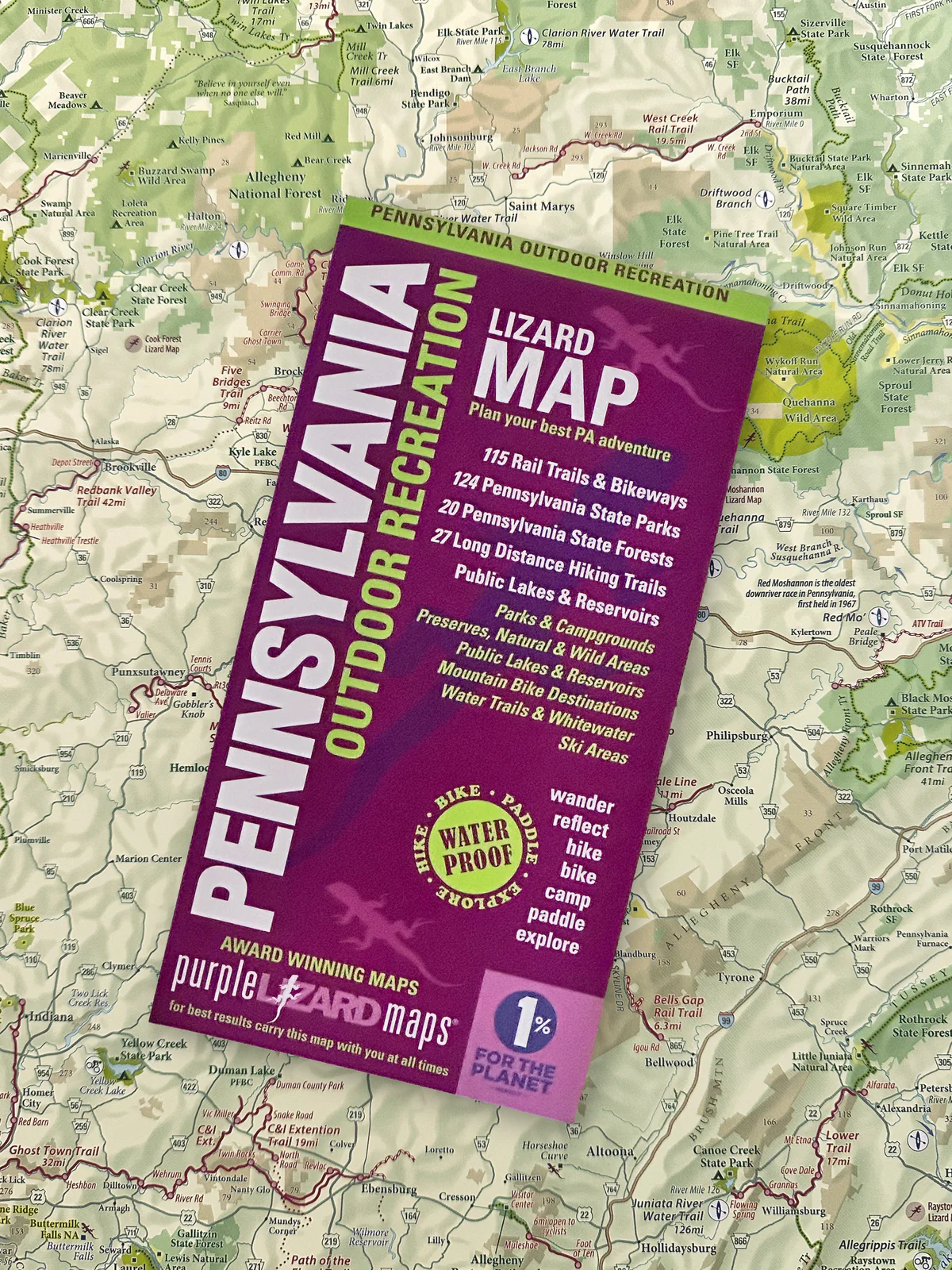 Purple Lizard Maps - PA Statewide