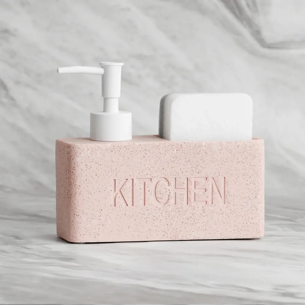 Soap Dispenser Press Pump Sandstone Texture Marbling