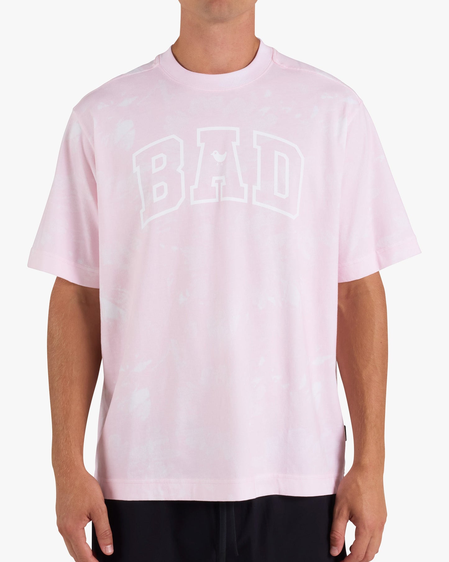 Varsity Bad Graphic Tee - Pointed Flowers