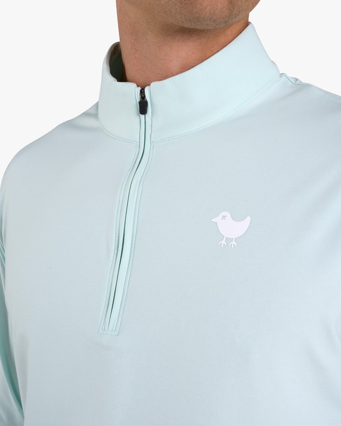 Velocity Quarterzip - Pale Blue