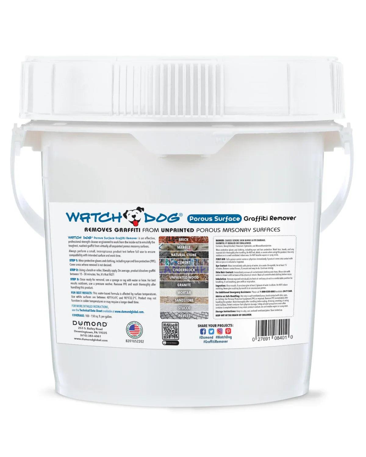 Watch Dog Porous Surface Graffiti Remover
