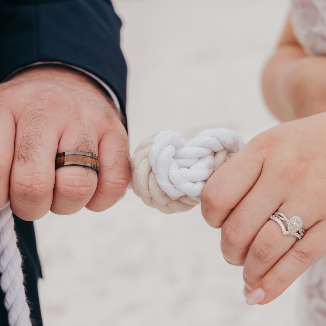 Officiant with a Simple Ceremony Service