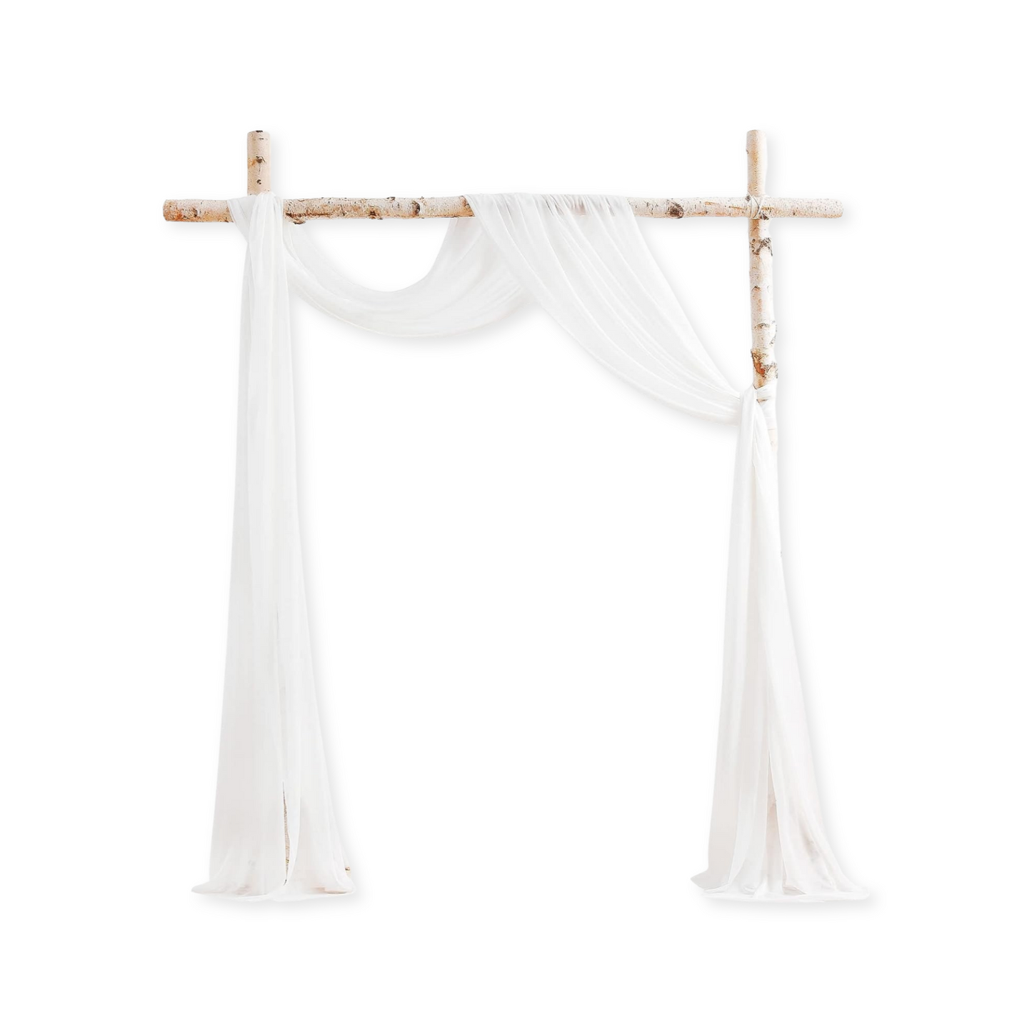Chiffon Wedding Arbor Drape Rental