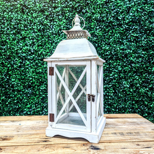 White Bella Lanterns