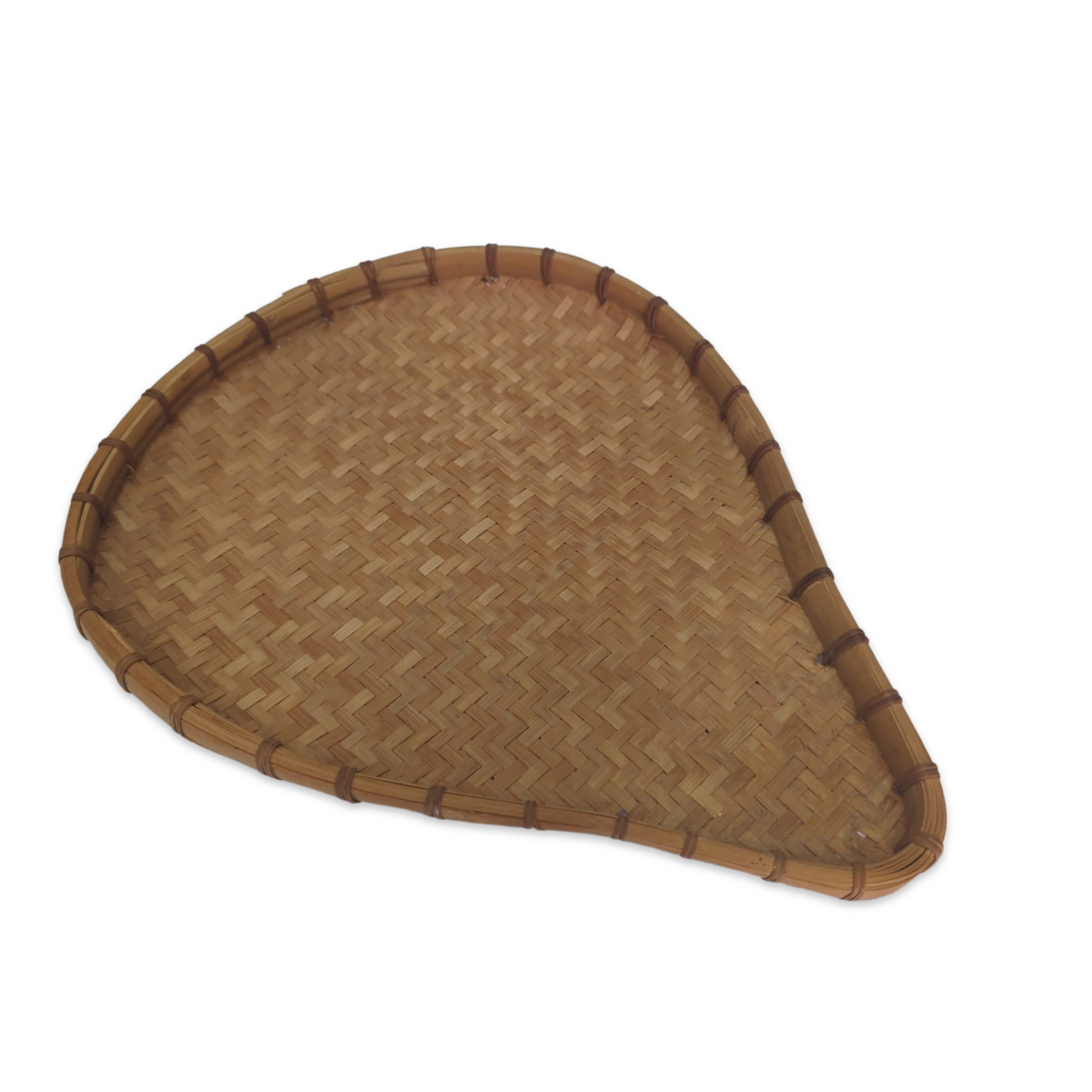 Wicker Tear Drop Tray