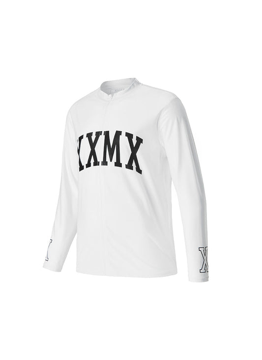 Arch Logo Zip-up Rash Guard