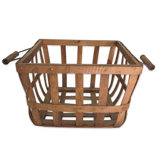 Wooden Basket Crate