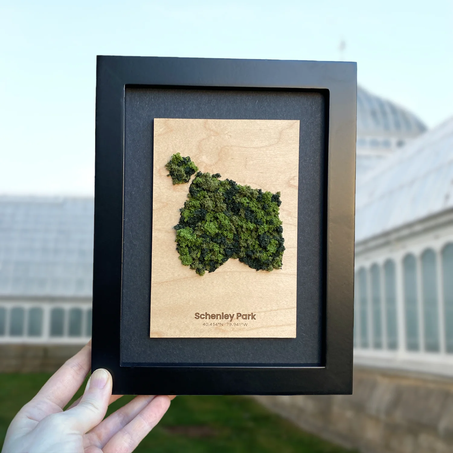 Parks and Green Spaces Framed Mini Maps
