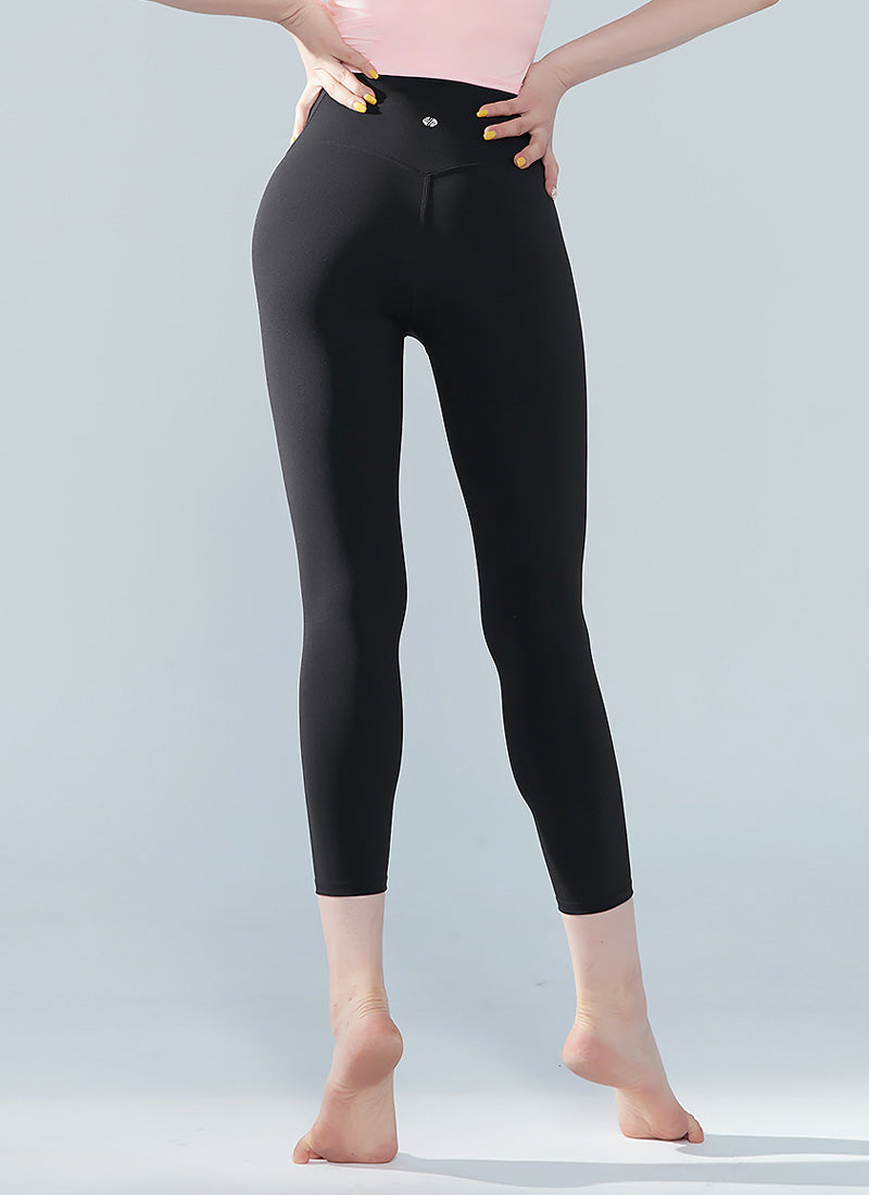 [Only New Member]Black Label 360N 8.5" Leggings