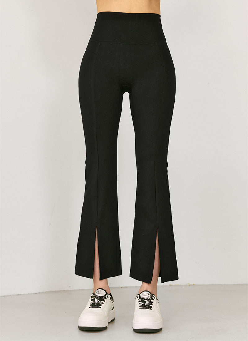 [Only New Member]XELLA Napping Boots Cut Slit Pants
