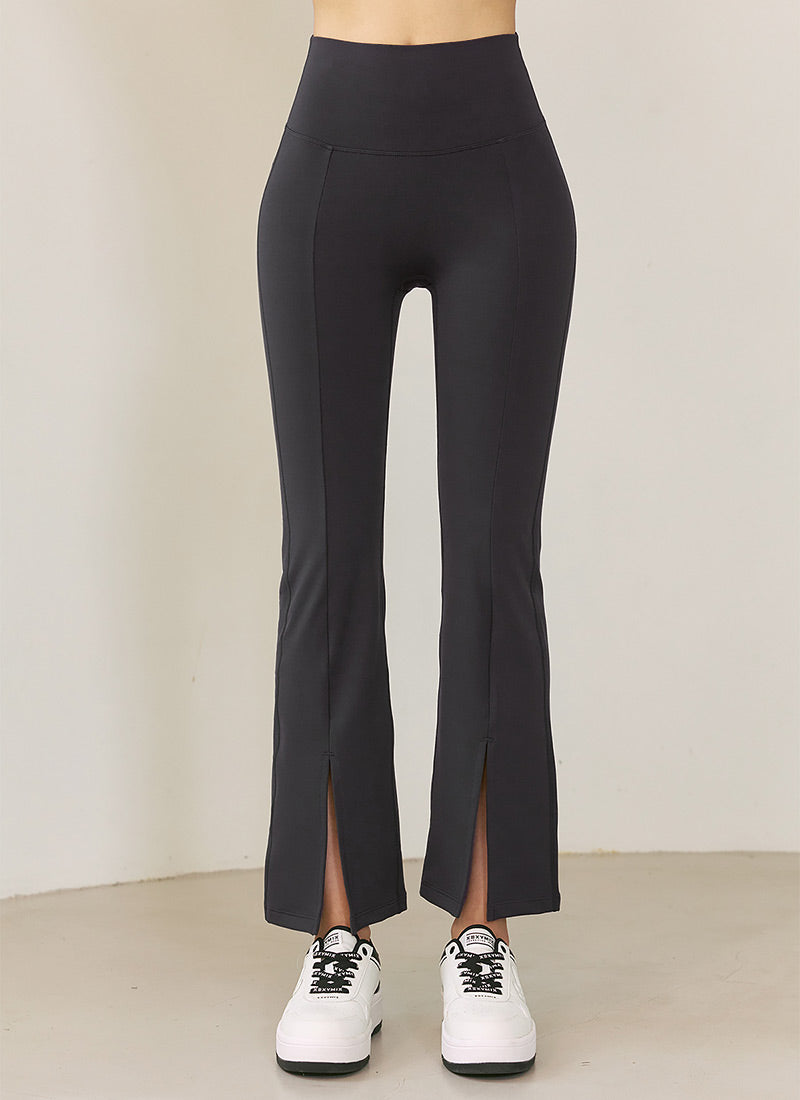 [Only New Member]XELLA Napping Boots Cut Slit Pants