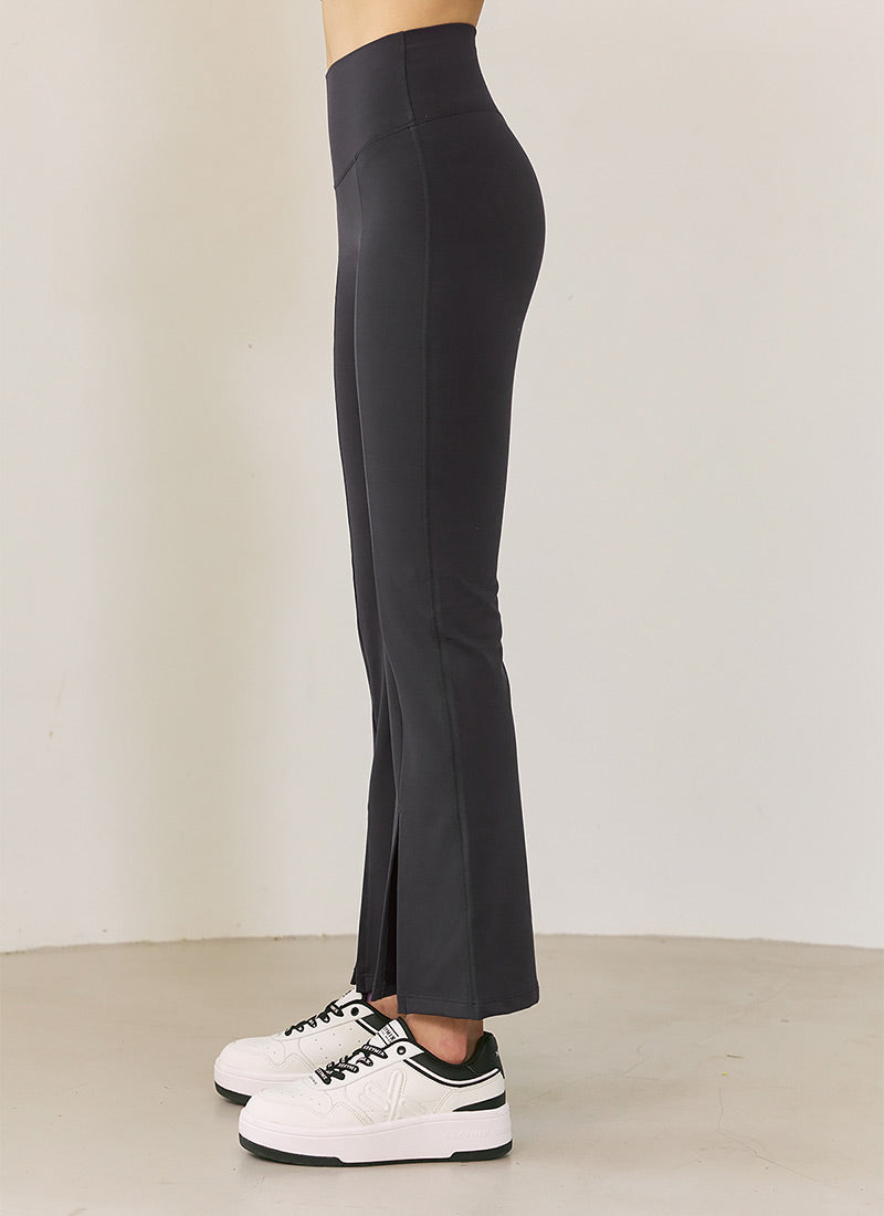 [Only New Member]XELLA Napping Boots Cut Slit Pants