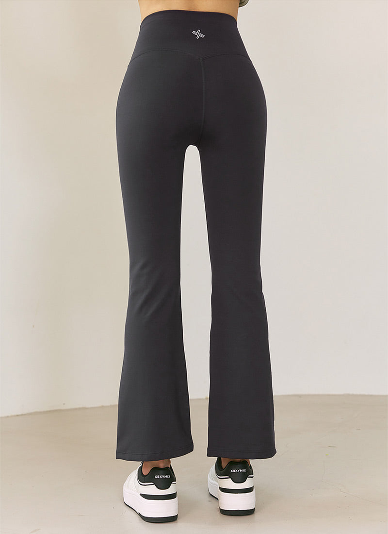 [Only New Member]XELLA Napping Boots Cut Slit Pants