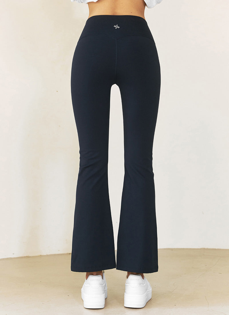 [Only New Member]XELLA Napping Boots Cut Slit Pants