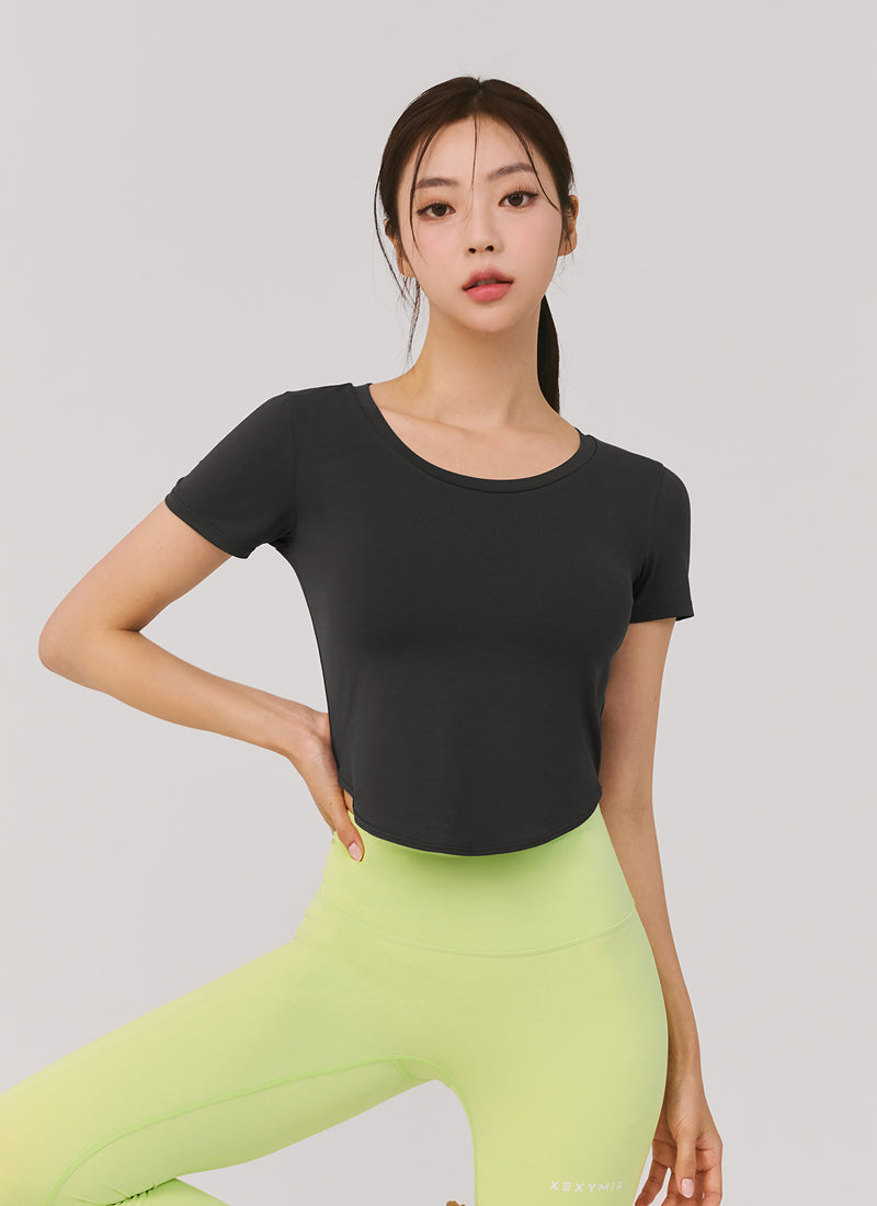 [1+1] XELLA™ Light Round Crop Top