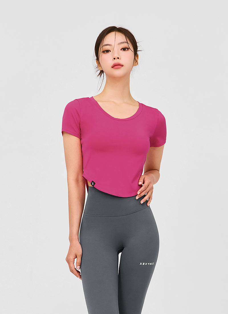 [1+1] XELLA™ Light Round Crop Top
