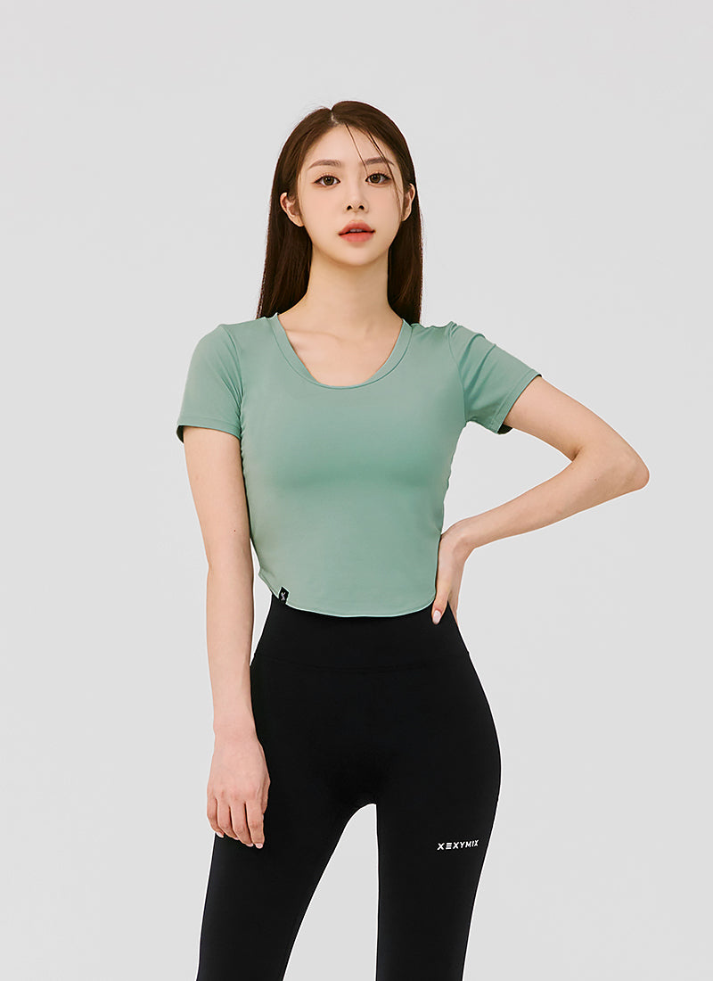 [1+1] XELLA™ Light Round Crop Top