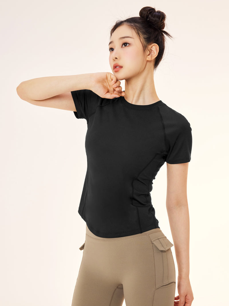[1+1] Daily Feather Slim Fit Short Sleeve