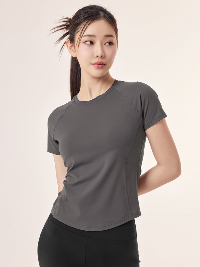 [1+1] Daily Feather Slim Fit Short Sleeve
