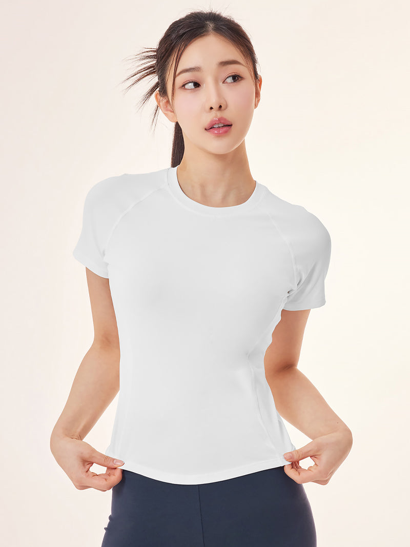 [1+1] Daily Feather Slim Fit Short Sleeve