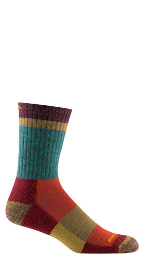 Men's Heady Stripe Micro Crew Lightweight with Cushion