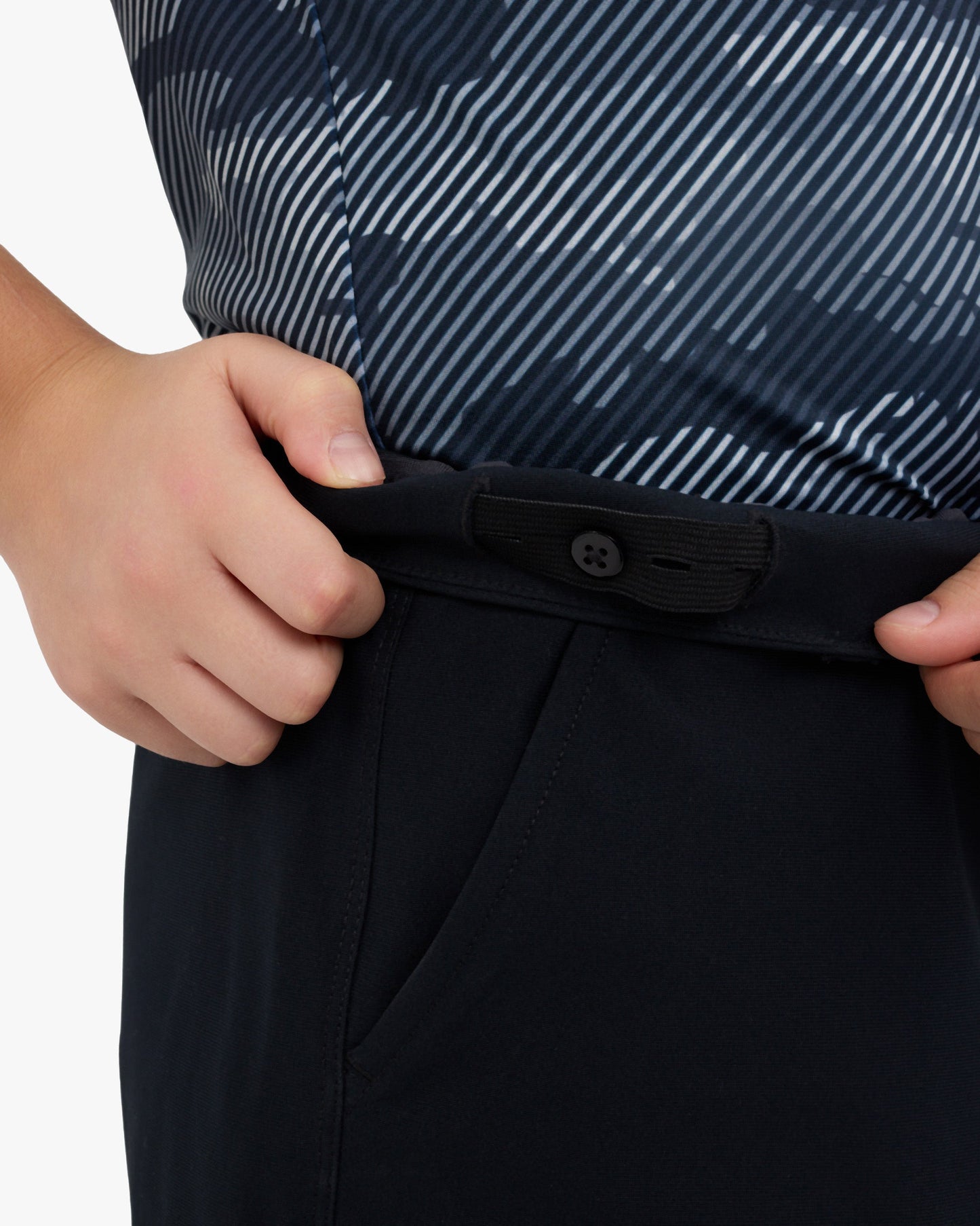 Youth Golf Short - Black