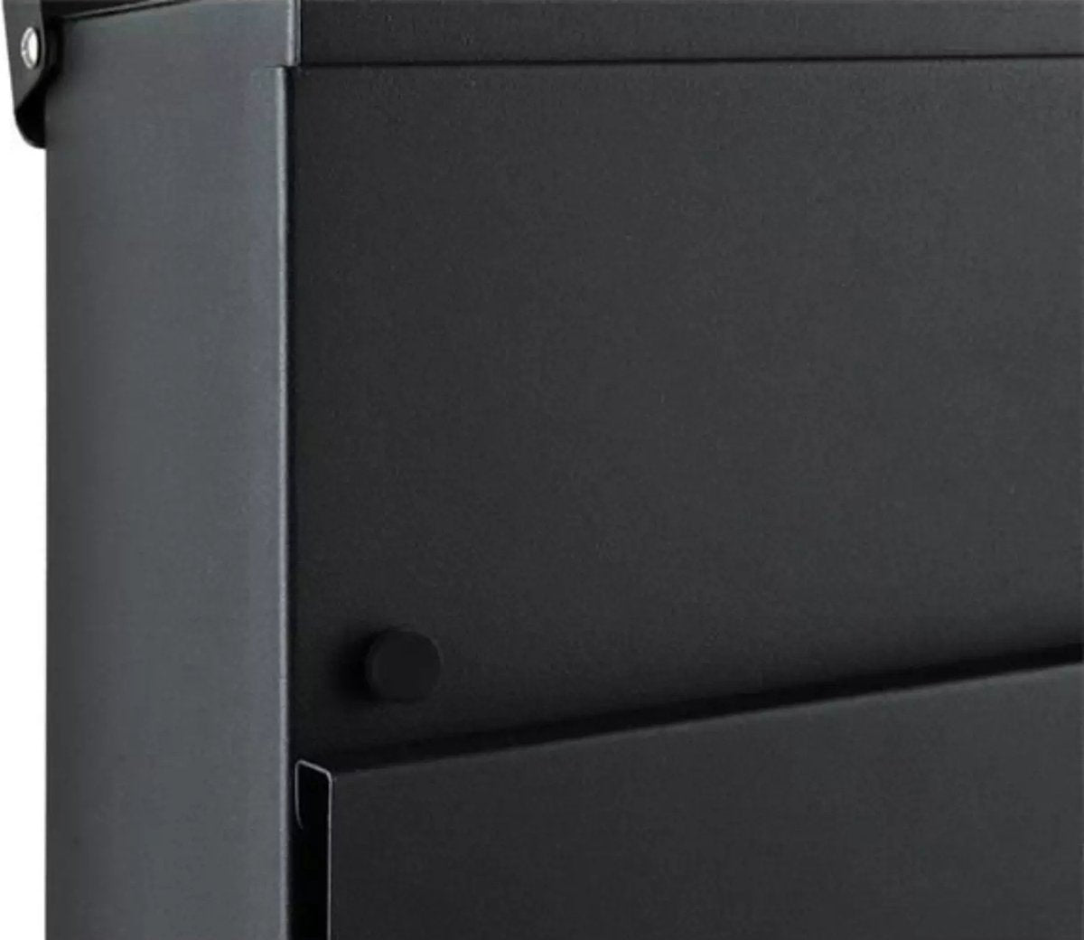 Malatec brievenbus – brievenbus met krantenrol – wandbrievenbus - antraciet